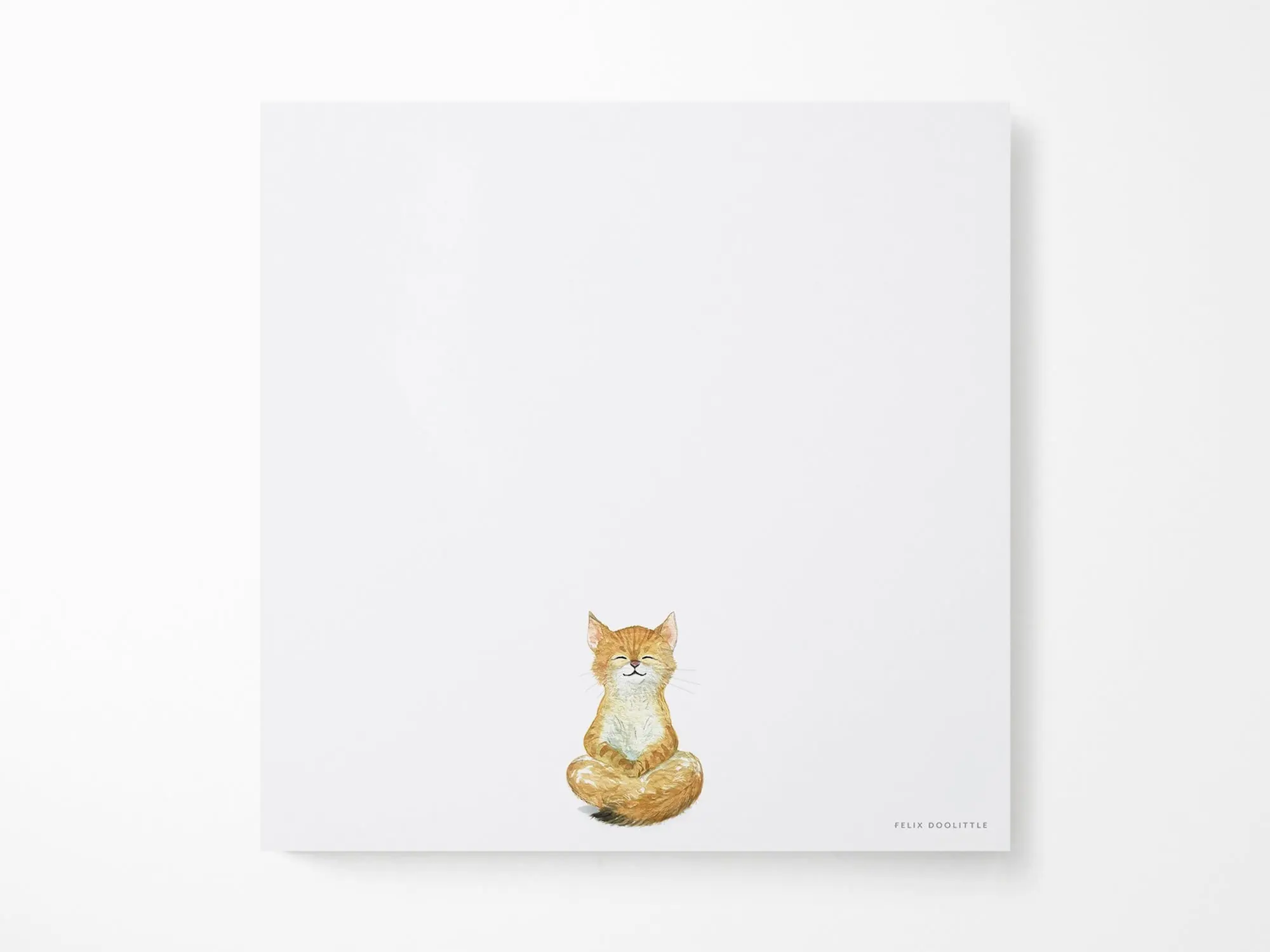 Zen Cat Notepad Zen Cat Notepad