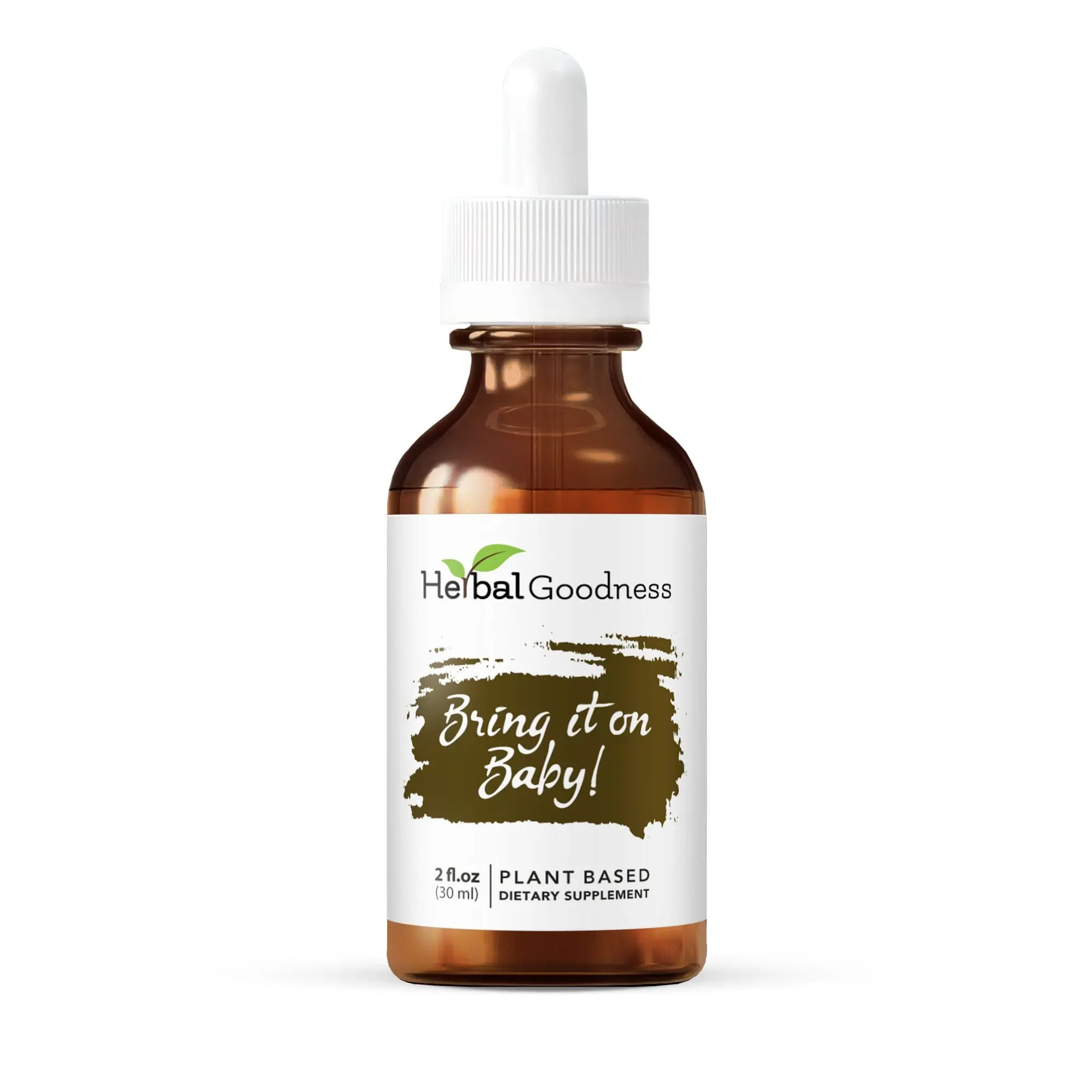 Organic Plant-Based Immune-Strengthening Dietary Supplement - 2fl.oz Herbal Wellness Supplement for Babies
