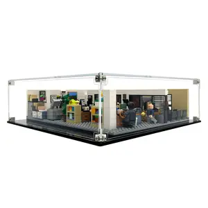 Clear Acrylic Display Case Compatible with LEGO® 21336 Ideas The Office - Set Not Included