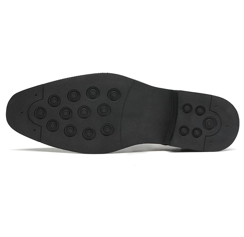 Men's Multi-Color Monk Strap Dress Shoes, Black Blue White Formal Leather Shoes13809