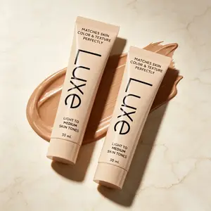 Luxe Auto Color Adjust Foundation - Adaptive Tone Matching, Buildable Coverage, Natural Flawless Makeup Finish
