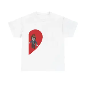 Roblox Half Heart Girlfriend Shirt s short sleeve funny irish shirt 67 shirt tshirt tok merch