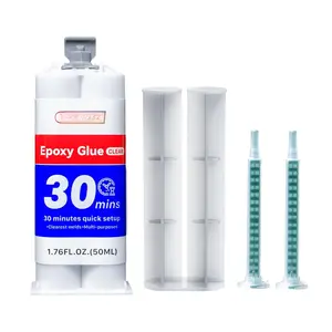 Clear ab Epoxy Glue ,Multipurpose epoxy  Adhesive for Repairing Plastic, Metal, Ceramics, ,Fishing rods etc,It is   Plastic Welding Repair Glue(1)