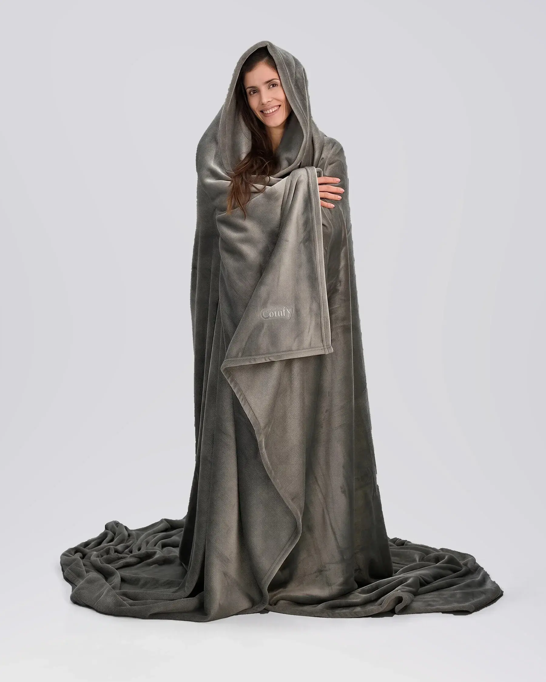 THE COMFY Dream Big 8ft x 8ft Soft Blanket - Lightweight Sleeping Throw Blanket for Home/Office & Indoor/Outdoor, Machine Washable, Great Gift
