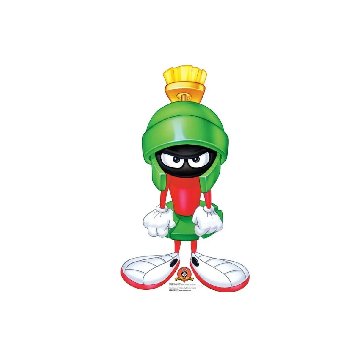 Advanced Graphics 2486 Looney Tunes Marvin the Martian Cartoon Cardboard Cutout, 36x22 in, Stand-Up Base, Party Decorative Home Supplies Room Decor