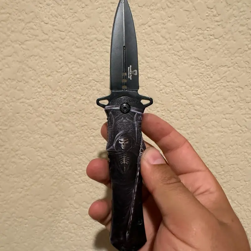 Skeleton Pocket Knife