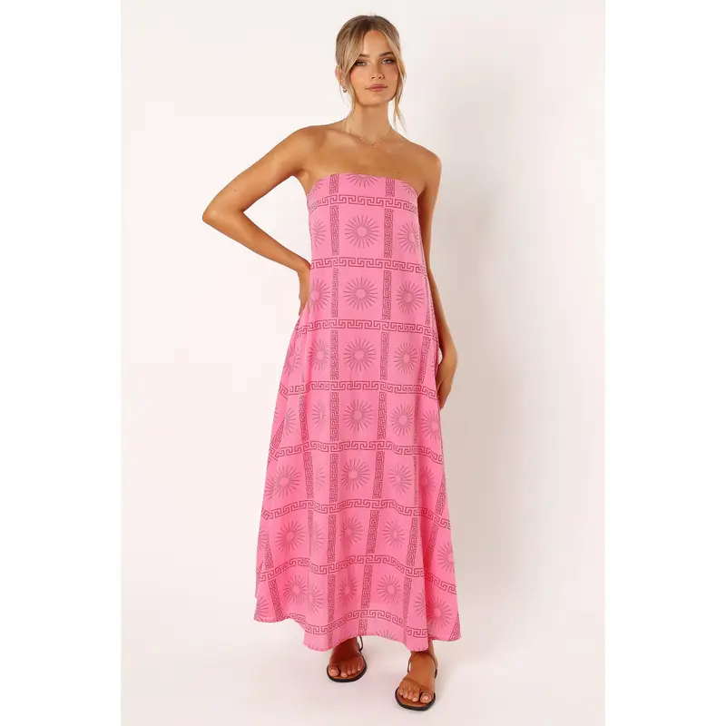 Satin Pearl Open Back Dress in Pink - TikTok Shop Satin Pearl Open Back Dress in Pink - TikTok Shop