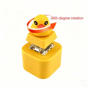 USB Rechargeable Keychain Stress Relief Toy with Light Sound Effects Fun Sensory Fidget Tool for Anxiety Relief Party Favors