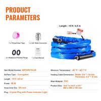 15 FT with Wrinkled Cover