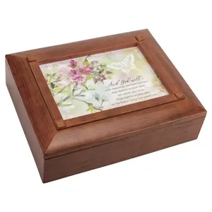 Dicksons UN28S Urn Box God Will Wipe Away Every Tear