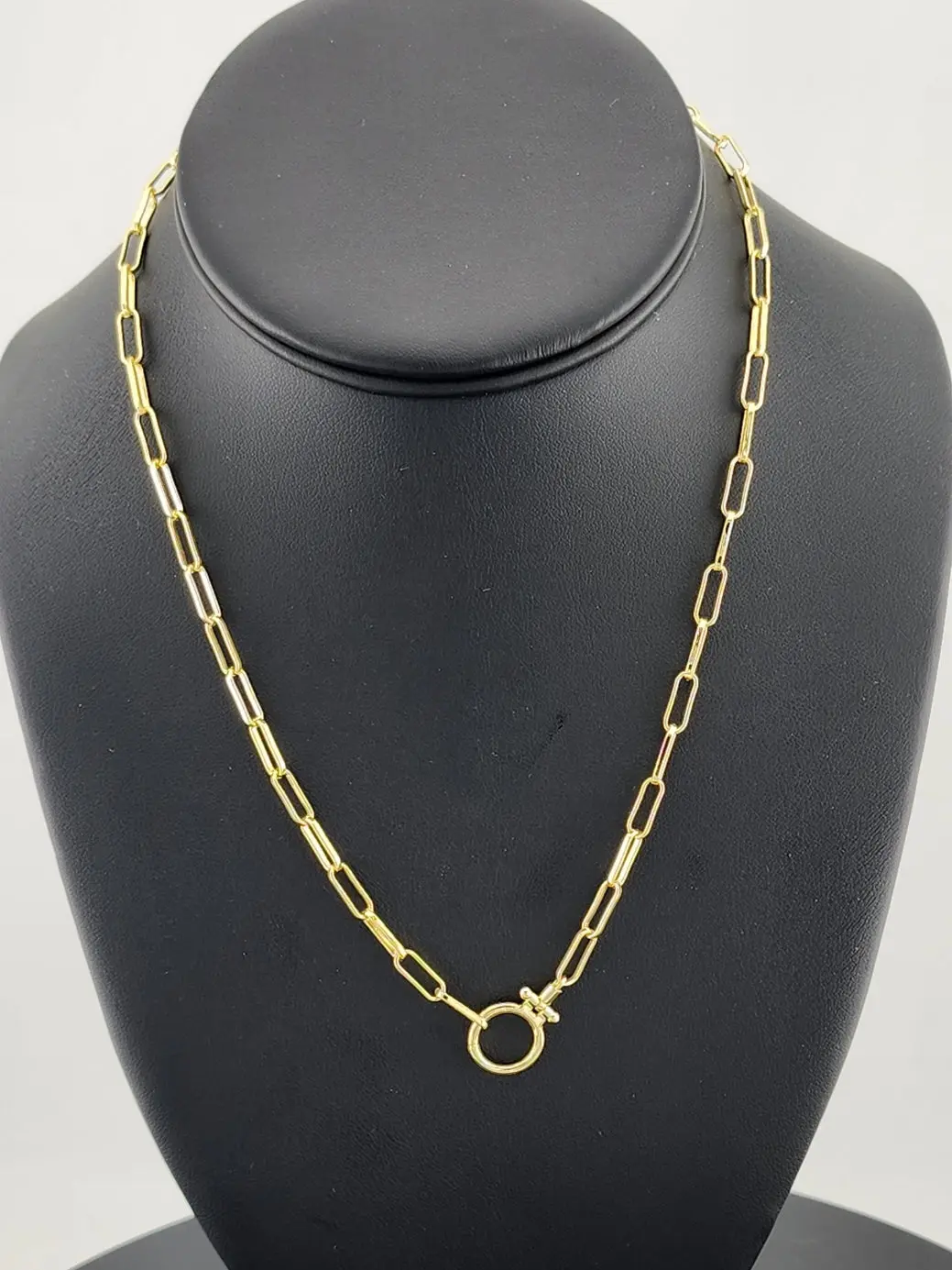 Trendy Everyday Necklace – New Paper Clip Link Design