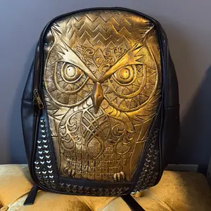 Owl Backpack (Gold Design) #3089