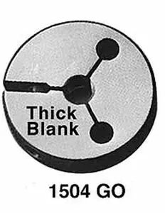 GF Gage Threaded Ring Gage: #5-40 Thread, UNC, Class 3A, No Go Class 3A R0125403ANK