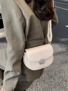 Women's PU Leather Backpack, Adjustable Shoulder Strap, Fashion Saddle Bag, Ideal for Office, Business, Commute, Outdoor, Travel, Shopping