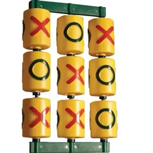 Outdoor Tic Tac Toe Game Panel for Playgrounds Durable & Easy Setup Classic Game Board for Children's Playtime