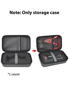 Car Jump Starter Storage Bag, Portable Car Jump Starter Storage Box, Car Battery Charger and Jumper Cables Storage Bag for Car Jump Starter (case Only)
