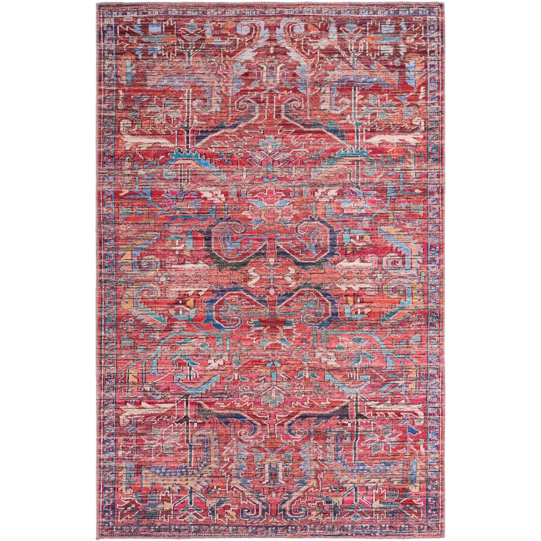 Rust Red - A 6'  x  9'