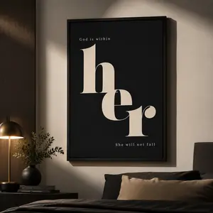 Female Poster, Female Empowerment Feminist Wall Art, Strong Women Quote, African American Woman Black Girl Gift Room Home Decor,Canvas Poster Wall Decor, Room Decorations, Funky Home Decor,anime wall art,bedroom canvas poster