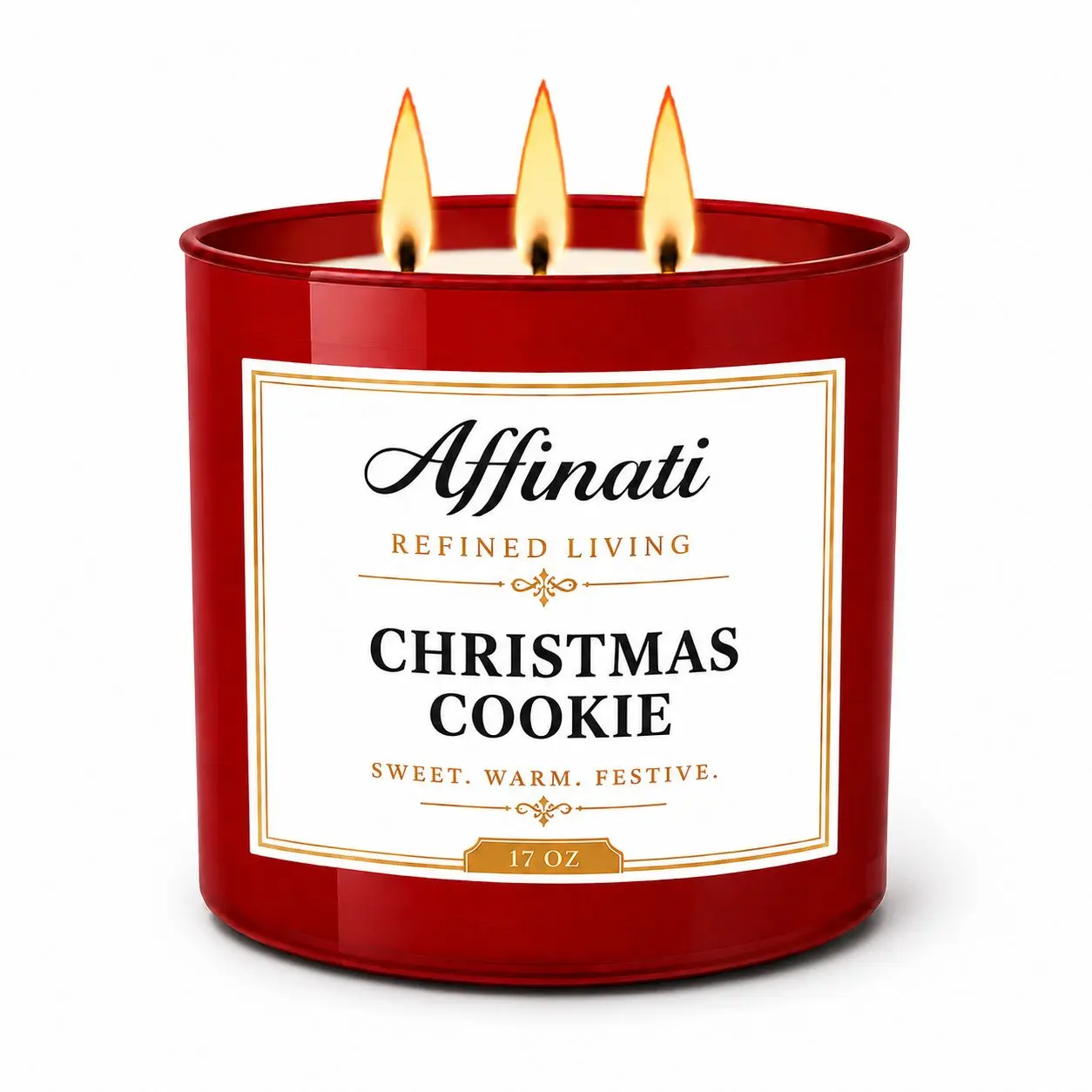 Christmas Cookie 3-Wick Candle