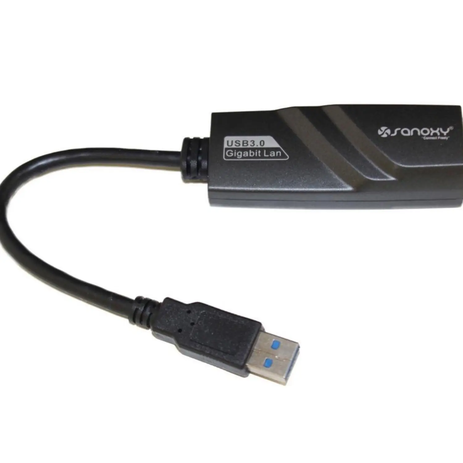 Sanoxy USB 3.0 Gigabit Ethernet Adapter - 1000Mbps Network Adapter for Windows and Mac Systems