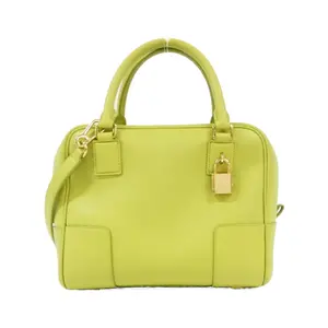 Pre-owned Loewe Calfskin Shoulder Bags Amazona19 Square Calf Bag
