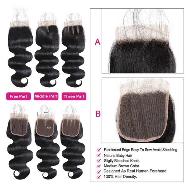 2x6 Lace Closure With Bundles Body Wave Bundles With Closure 4x4 Inch Quick Weave Extensions Virgin Human Hair Bundles with Closure Free Part FallFreshness 2x6 Lace Closure With Bundles Body Wave Bundles With Closure 4x4 Inch Quick Weave Extensions Virgin Human Hair Bundles with Closure Free Part FallFreshness