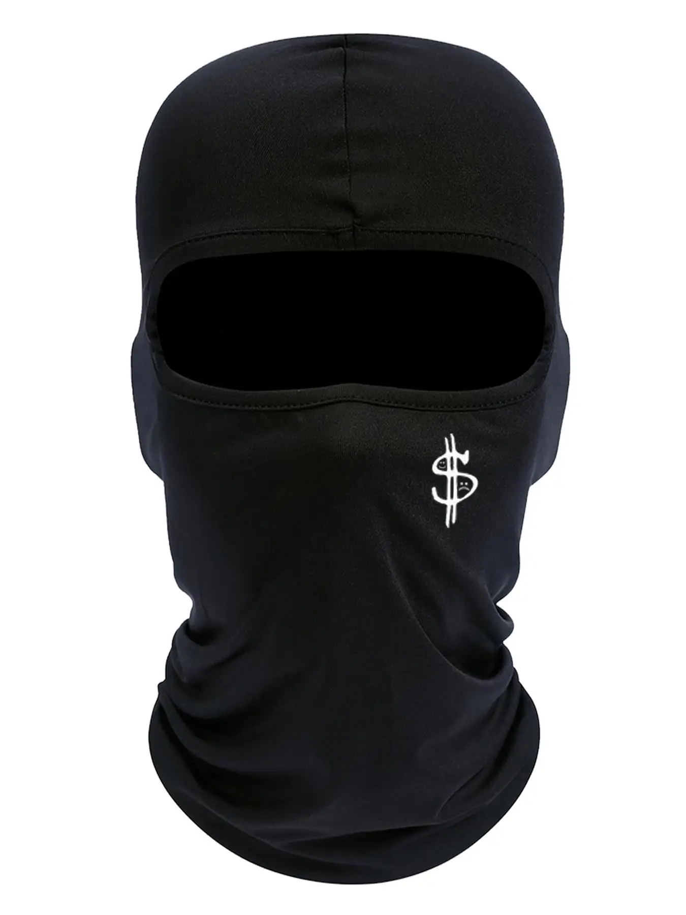 2024 New Style Dollar Print Balaclava Face Mask, All Seasons Cooling Neck Gaiter, Sun Protector Motorcycle Ski Scarf for Men and Women Wear