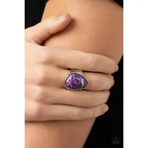 Earth Hearth - Ring Purple