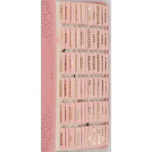 Leather Bible Tabs, Bible Tabs for Women and Men(Gold Foil Lettering) Large Print Stickers, Easy to Read and Apply, 80 Chapters Labels for Easy Navigation (Pink)