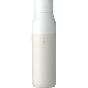 LARQ PureVis Water Bottle: 17oz, Self-Cleaning, Insulated, UV Purifier, Reusable, Travel Friendly (Monaco Blue)