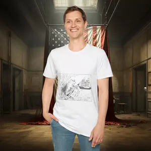 Unisex SCBC "U.S Citizen" Cotton Ringer T-Shirt. Graphic T-Shirt, Streetwear, Branded T-Shirt, Original Design, Unisex, Adulting, Funny Shirt.