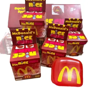 Red/ Yellow Cube Squishy