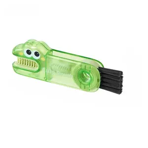 Cute Three-In-One Crocodile Cup Brush, Bottle Cleaning Brush, Bottlewasher, Gap Brush, Portable Multi-Functional Kitchen Cleaner, Cleaning Tools