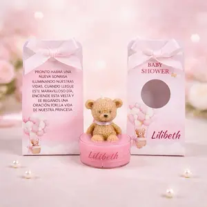PACK Cute Bear Candles Baby Shower Favors Everyone Loves Perfect for Decor