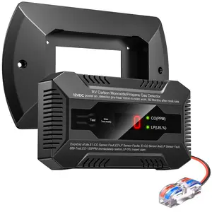 YoungSa RV Carbon Monoxide & Propane Gas Detector, 2 in 1 Dual CO/LP Gas Alarm with Separate LED Indicator Light, 85dB Loud Alarm for Motorhome Travel Trailer, Motor Coach, Truck Camper