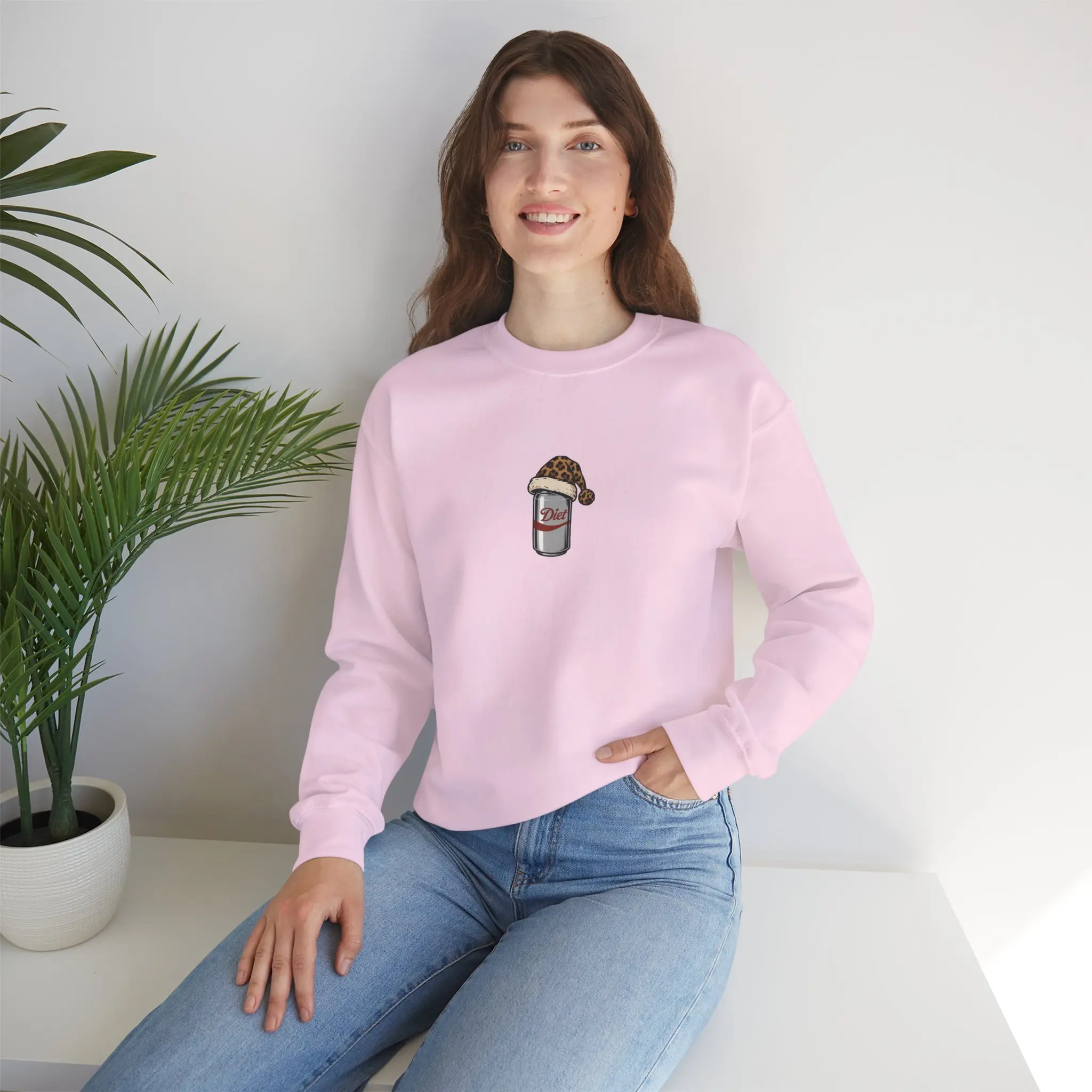 Holiday Diet Soda Crewneck Sweatshirt | Retro Soda Graphic