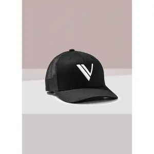 V Trucker Hat - Black