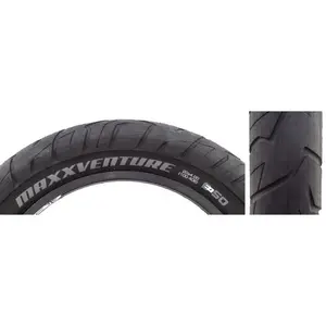 Maxxis MaxxVenture Tire - 20 x 4.00 Clincher Wire Black Ebike E-50