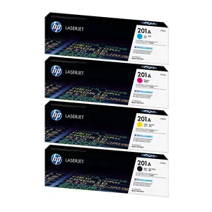 HP 201A Black/Cyan/Magenta/Yellow Standard Yield Toner Cartridge, Pack Of 4