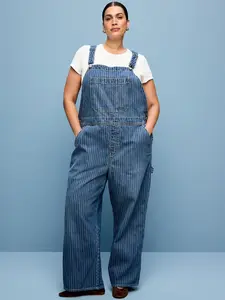 Old Navy Women's Baggy Wide-Leg Overalls Old Navy Women's Baggy Wide-Leg Overalls