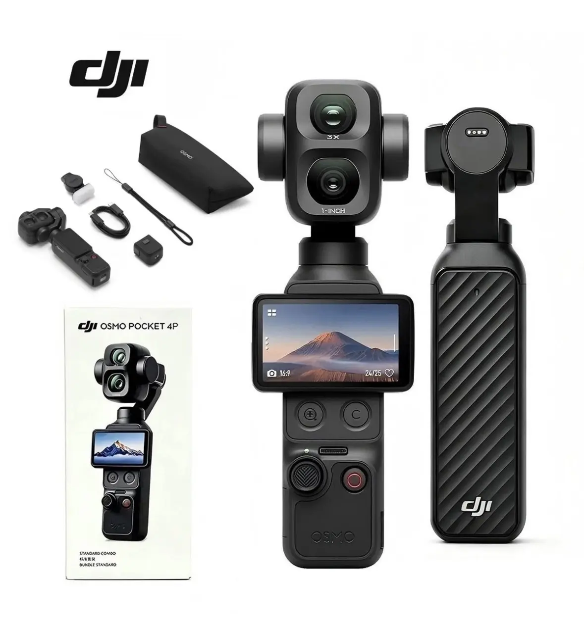 Original D JI Osmo Pocket Standard Combo/Vlog Creator Combo Action Camera New