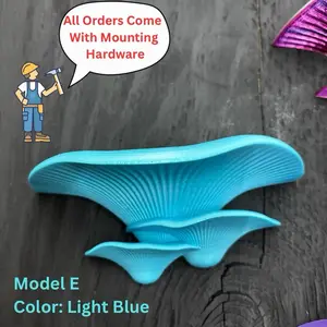 Mushroom Wall Shelf, Floating Shelf, Storage Organization, Whimsical Fairy Room Wall Art, Home Decor Shelf Display, Cute Mushroom Shelves Mount Nursery