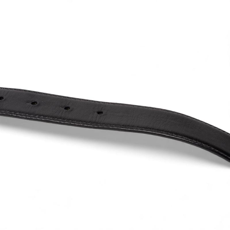 Pre-owned Authentic, Unisex Versace La Medusa Two tone Belt, IT 100/40