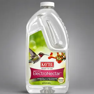 Kaytee Hummingbird ElectroNectar Wild Bird Food, Ready to Use, 64 Ounces