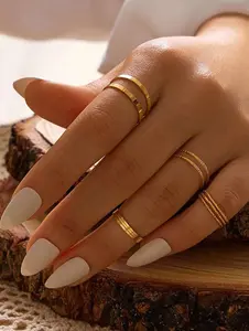 10pcs Ring Set for Women Stackable Rings Fashion Jewelry Daily Wear