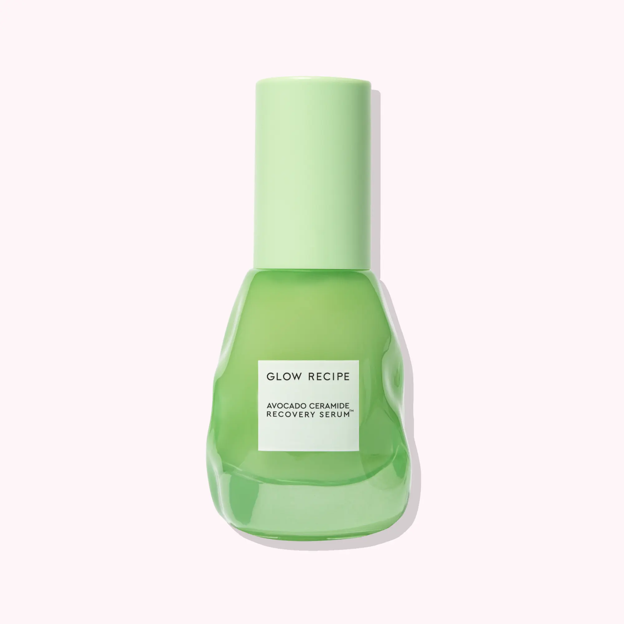 Glow Recipe Avocado Ceramide Recovery Serum (30ml) - Gentle Milky Rice-Infused Skincare Serum, Smooth Skin Barrier Repair, Calming Hydration, Redness Reduction