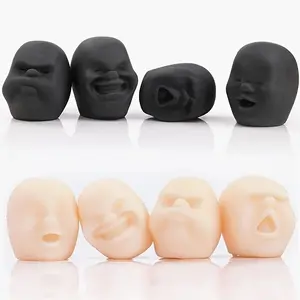 Human Face Expression Ball Squishy Squeeze Toy for Kids Soft Pinch Pop Fidget Toys Children Sensory Entertainment Games Gifts