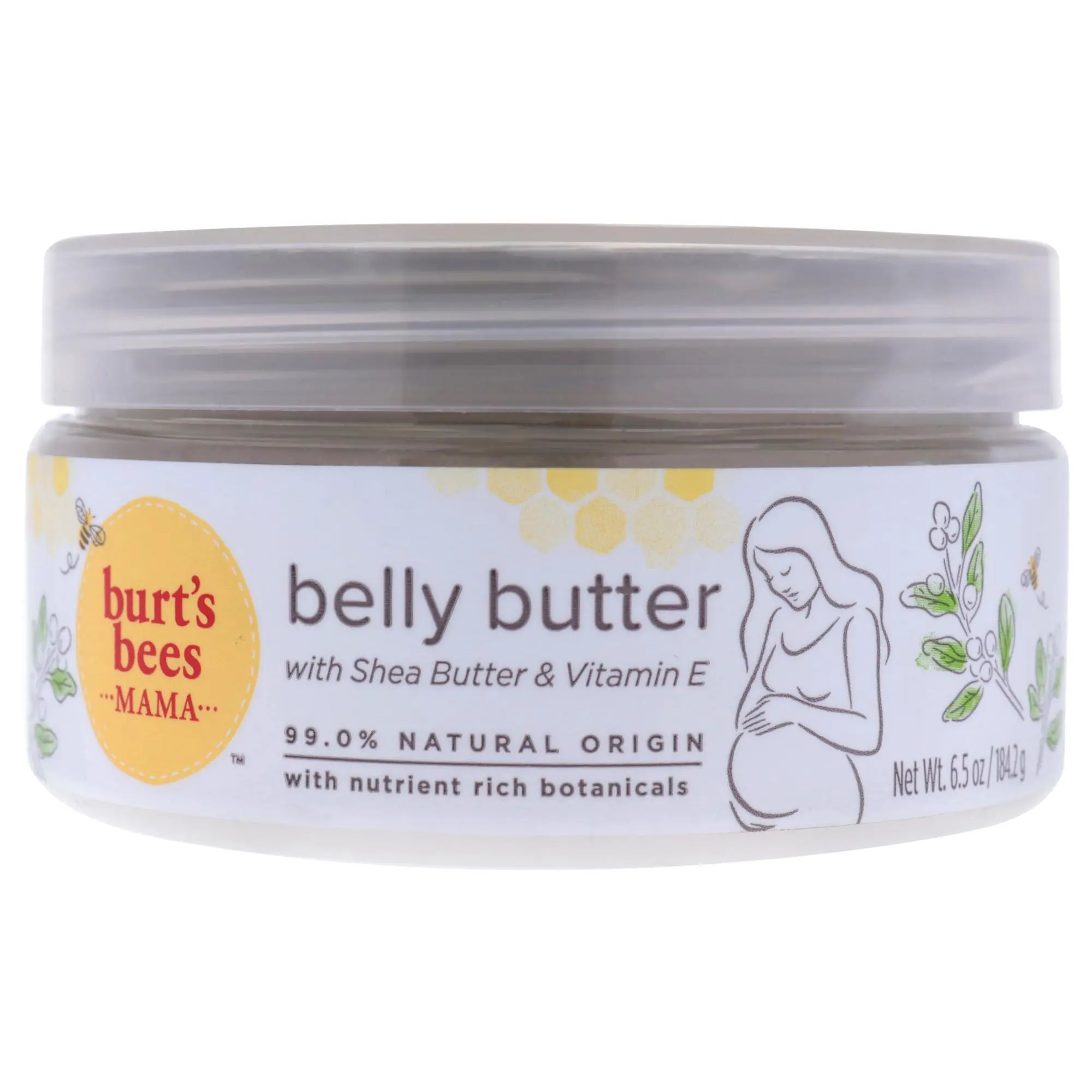 Mama Bee Belly Butter by Burts Bees for Women - 6.5 oz Cream