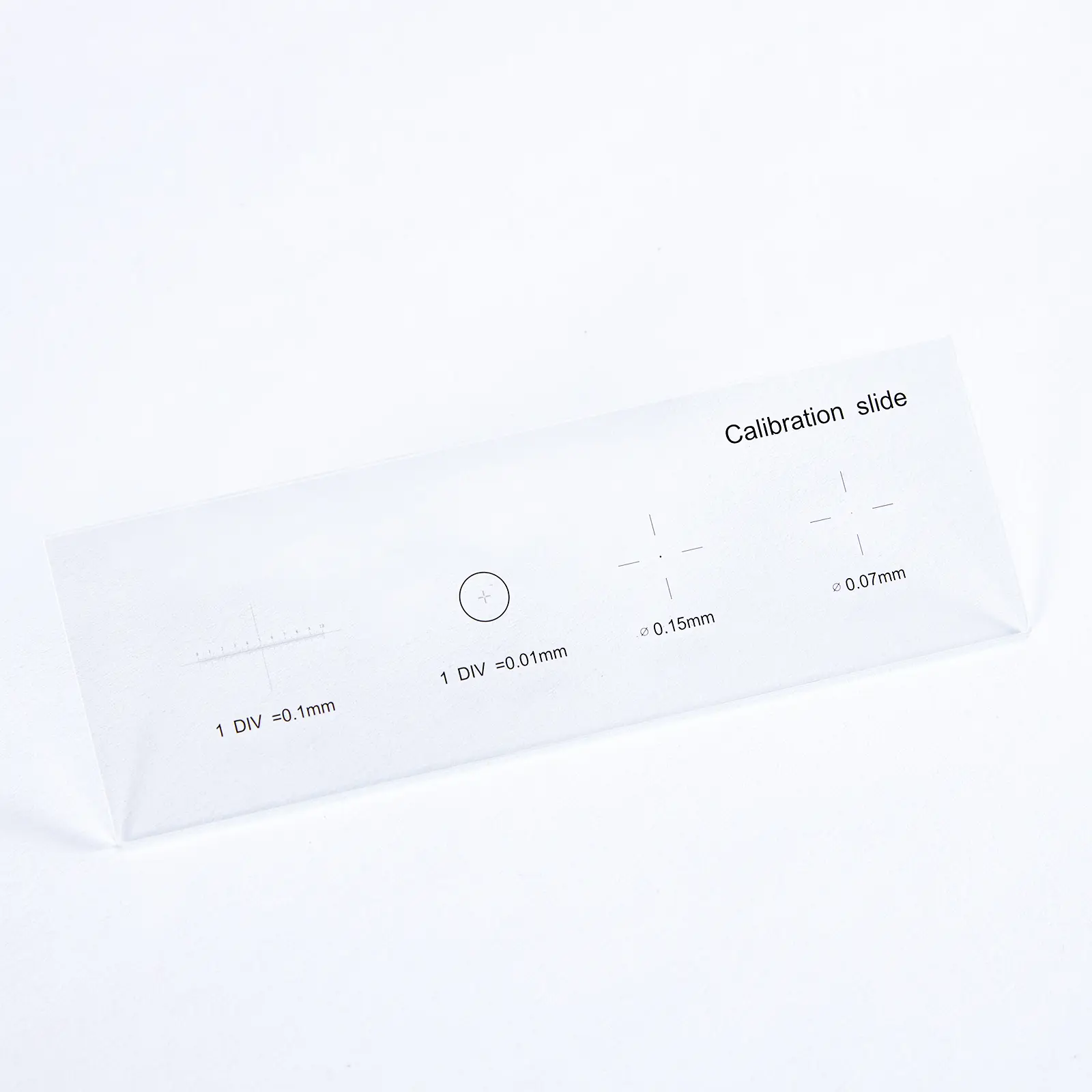 Camra Ruler 0.01mm Microscope Reticle Calibration Camera Slide Ruler Cross Stage ...