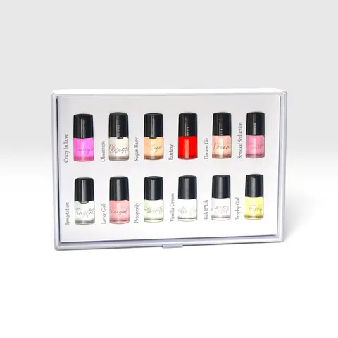 PHEROMONE AND PERFUME DISCOVERY SET 12 x 2mL - DLA COSMETICS
